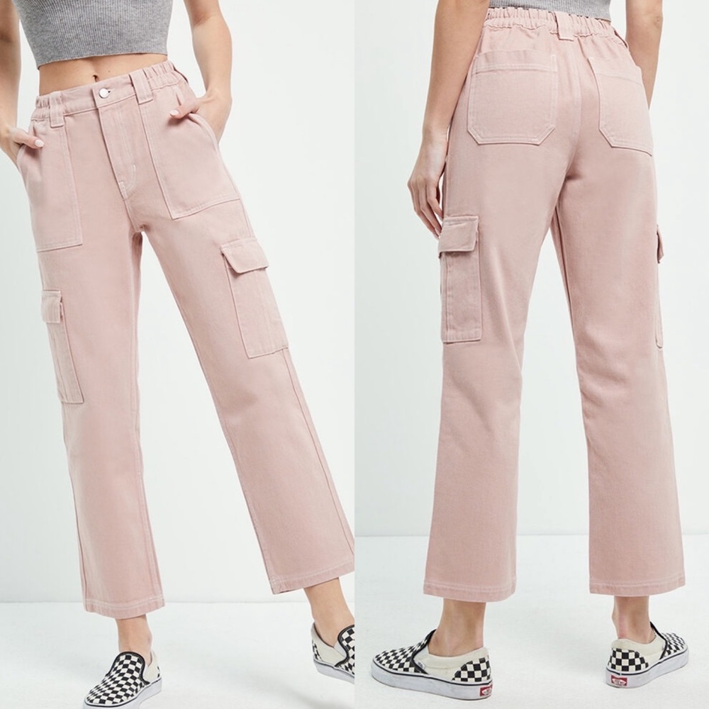 Pacsun Pink Utility Cargo Pants